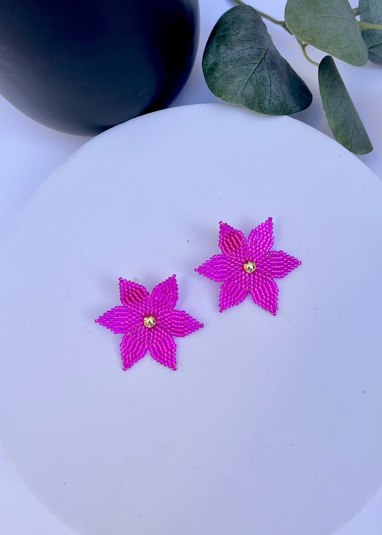 Flower Tip Earrings