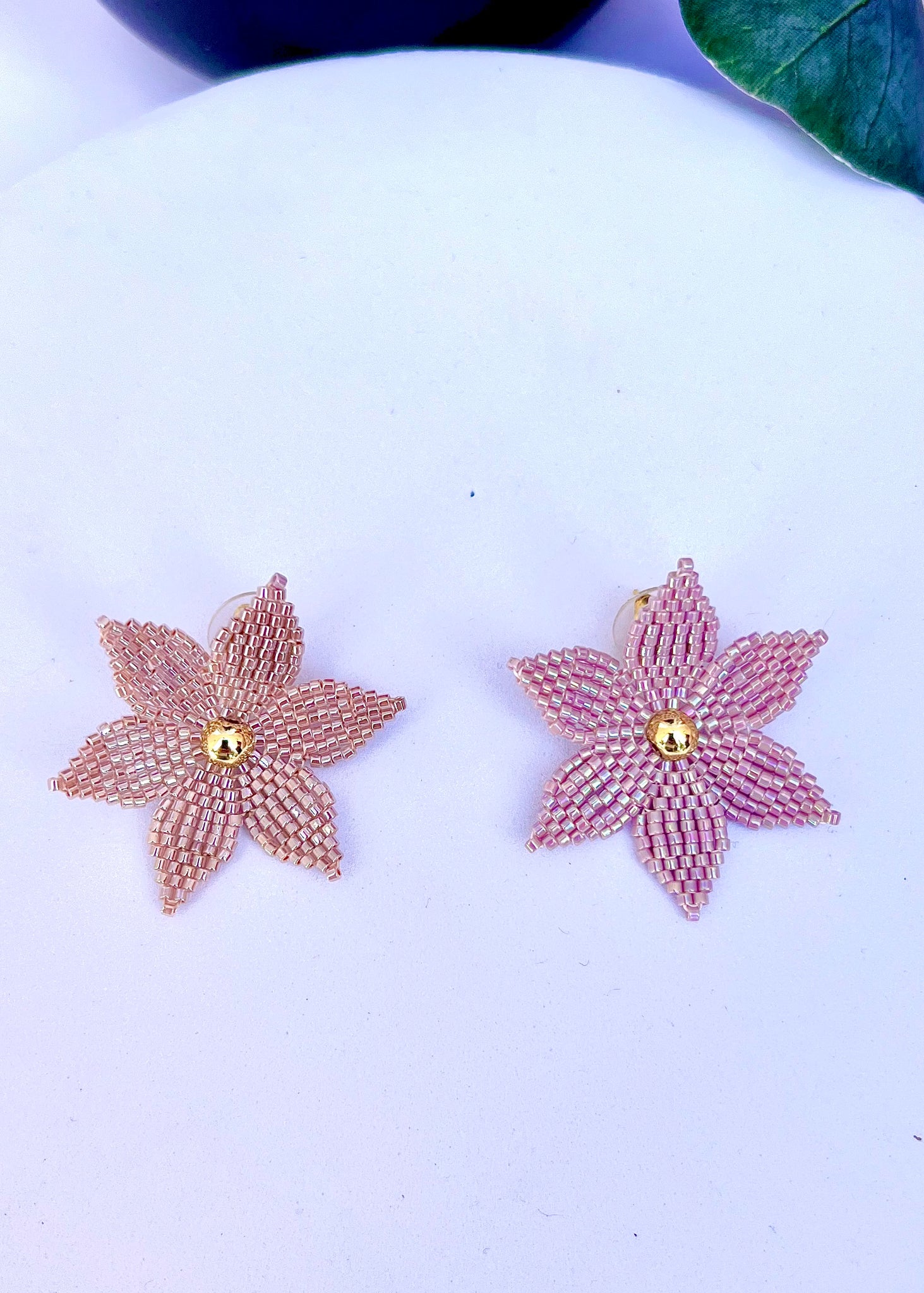 Flower Tip Earrings