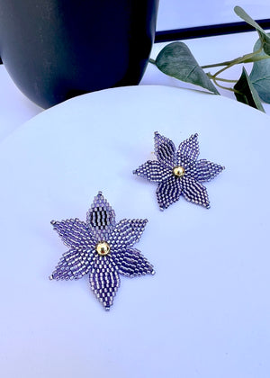 Flower Tip Earrings